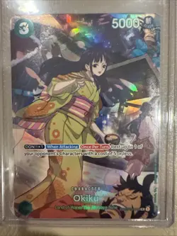 One Piece OP01-035 Romance Dawn Okiku SP Alt Art Rare Pack Fresh 🔥🔥🔥 - Image 1