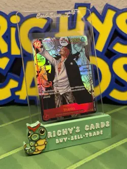 One Piece TCG Shanks Manga OP09-004 Emperors in the New World Near Mint - Image 1