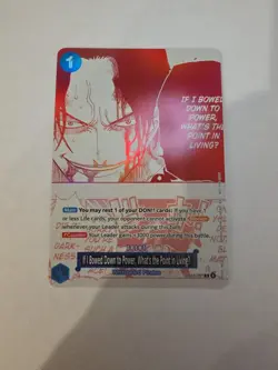 If I Bowed Down to Power, What's the Point in LivingU OP13-057 Promo One Piece - Image 1