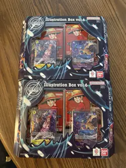 One Piece Illustration Box Volume 6 Brand New Sealed LOT OF 2 - Image 1