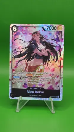 Nico Robin OP12-087 One Piece Legacy of the Master Foil ENGLISH SR - Image 1