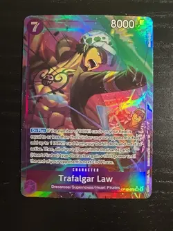 One Piece Legacy of the Master Trafalgar Law Alternate Art #OP12-073 - Image 1