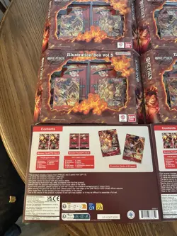 One Piece Illustration Box Vol 5 Brand New Sealed Volume 5 LOT of 7 - Image 3