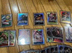 One Piece TCG SR Mixed Lot OP08, OP11, OP12 And Don Cards - Image 2