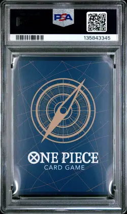 2022 ONE PIECE OP01-ROMANCE DAWN ALTERNATE ART #120 SHANKS PSA 10 - Image 2