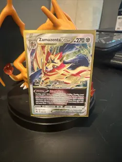 Pokemon TCG Crown Zenith Zamazenta VSTAR Ultra Rare Card 99/159 - Image 1