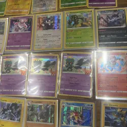 POKEMON LOT OF 42 Yellow Boarder Holo And Reverse Holo Cards 2021-2023 Nm R11 - Image 2