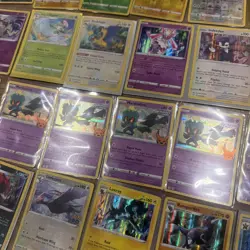 POKEMON LOT OF 42 Yellow Boarder Holo And Reverse Holo Cards 2021-2023 Nm R11 - Image 3
