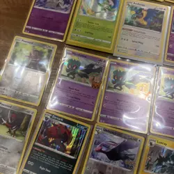 POKEMON LOT OF 42 Yellow Boarder Holo And Reverse Holo Cards 2021-2023 Nm R11 - Image 4