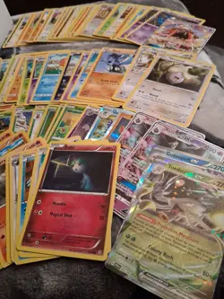 Pokemon TCG 450+ Bulk Card Lot - Vintage, C/UC, Rare, Holos, EX,etc. 1999-24 -16 - Image 2