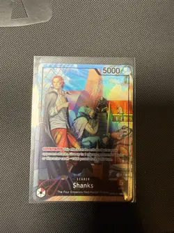 Shanks (2025 PSA Magazine Promo) OP09-001 One Piece Promotion Cards Foil - Image 1