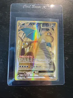 Pokemon TCG Dragonite EX Full Art Holo Card 106/108 Evolutions - Image 1