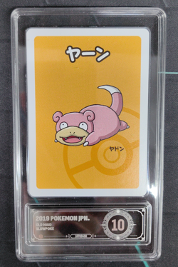 Old Maid Japanese Pokemon Center Red Back 2019 Promo Playing Card Slowpoke PCG10 - Image 1
