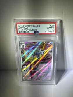 PSA 10 Arctibax 209/193 IR Illustration Rare Paldea Evolved PAL Pokemon Card - Image 1
