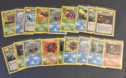 1st Ed Fossil Magmar, Ekans, and Other WOTC Pokemon Card Lot NM/M - Image 1