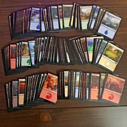 6 LB 15OZ Modern BASIC Lands Card lot Magic the Gathering Various Sets NM-HP MTG - Image 2