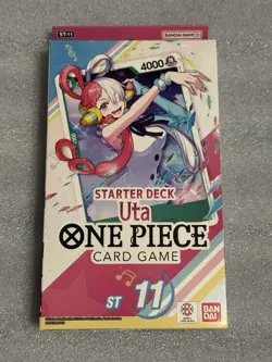 One Piece Card Game Uta ST-11 Starter Deck English NEW SEALED - Image 1