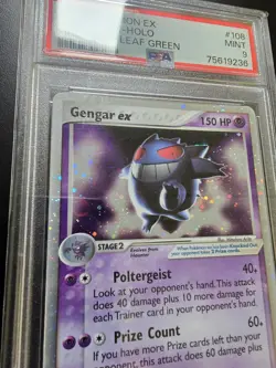 PSA 9 Gengar Ex 108/112 - 2004 Fire Red & Leaf Green Secret Rare Pokemon Card - Image 2