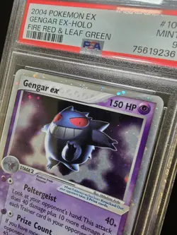 PSA 9 Gengar Ex 108/112 - 2004 Fire Red & Leaf Green Secret Rare Pokemon Card - Image 4