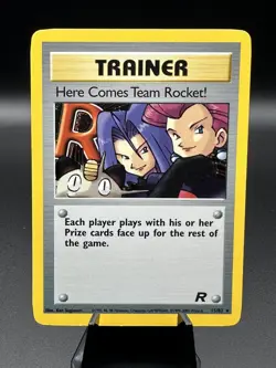 Here Comes Team Rocket! 15/82 Holo Rare Team Rocket Pokemon Card Unlimited - Image 1