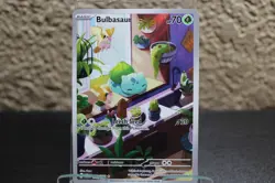 Bulbasaur 143/142 - Secret Rare - SV07 Stellar Crown - Holo Pokemon Card NM - Image 2