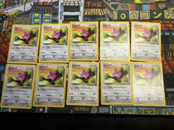 JIGGLYPUFF - 54/64 - Jungle - Pokemon Card - Common - Set Of 10 - 🔥💎(x10) - Image 1