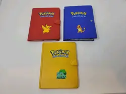 vintage pokemon card binder lot - Image 1