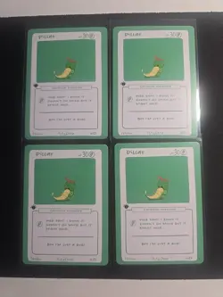 (4) 1st Edition Pokederp Pillar - Caterpie 16/25 Custom Derpy Card! - Image 1