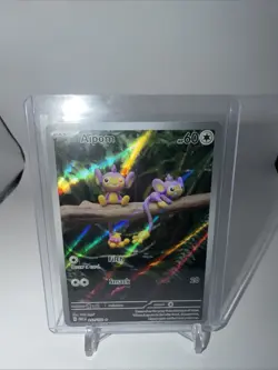 Aipom 211/182 - Paradox RIft - Pokemon Card - NM - Illustration Rare Pack Fresh - Image 1