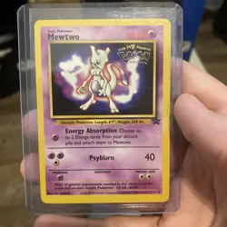 Pokemon TCG Mewtwo Movie Promo, 3 WOTC Promo Cards, Regular - Image 1