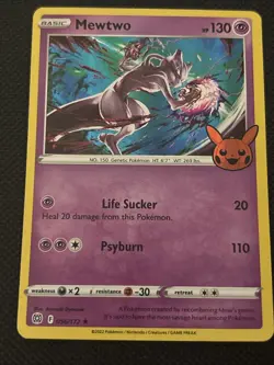 Mewtwo - 056/172 - Trick Or Trade Halloween Holo Promo Rare - Pokemon Card - Image 1