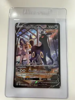 Umbreon V TG22/TG30 Brilliant Stars FA Pokemon Card Trainer Gallery NM - Image 1