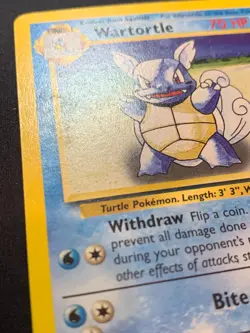 WARTORTLE - 042/102 - BASE SET - POKEMON CARD - LP - Image 2
