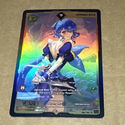Spring Bao 9 Holo 1st Edition Awakened Worlds Card GamerSupps VCard 086/250 - Image 1