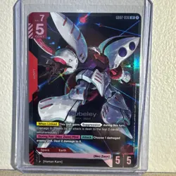 Gundam Card Game Qubeley GD02-036 LR Legend Rare Unit - Dual Impact - Image 1