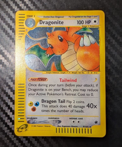 Dragonite 9/165 Holo - Expedition Base Set - Pokemon Card ENG - Excellent - Image 2