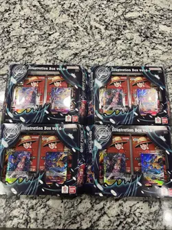 (4) One Piece Card Game Illustration Box Vol. 6 IB-05 [Factory Sealed - NEW] - Image 1