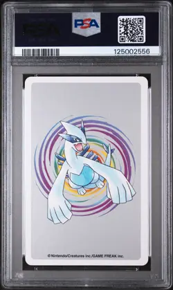 2000 POKEMON SILVER VERSION PLAYING CARDS ACE OF HEARTS #155 CYNDAQUIL PSA 10 - Image 2
