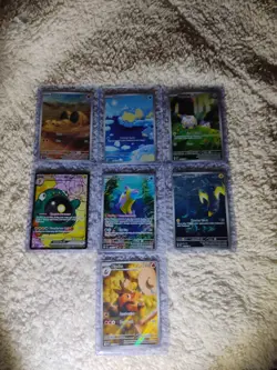 Full Art Pokemon Cards Lot Of 7 - Image 2
