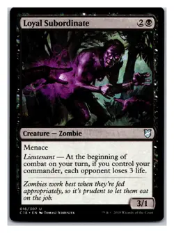 Commander 2018 #16 Loyal Subordinate - Image 1