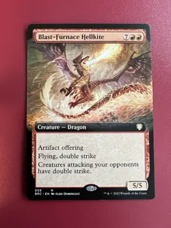 *** Blast-Furnace Hellkite *** Extended Art Commander: The Brothers' War NM MTG - Image 1