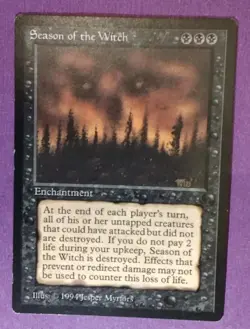 MTG: Season of the Witch | The Dark NM Rare PreModern Reserved List - Image 1