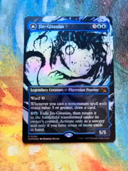 Jin-Gitaxias, FOIL Showcase, March of the Machine, Legendary Praetor, MTG Single - Image 1
