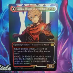 Joshua, Phoenix's Dominant (Borderless) #397 (Foil) NM Final Fantasy Magic MTG - Image 1