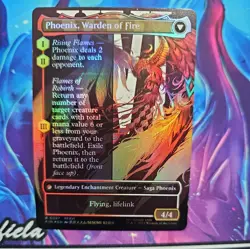 Joshua, Phoenix's Dominant (Borderless) #397 (Foil) NM Final Fantasy Magic MTG - Image 2