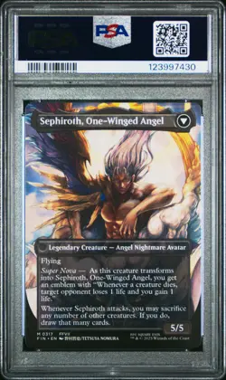 2025 #0317 SEPHIROTH, FABLED SOLDIER/SEPHIROTH, ONE-WINGED ANGEL PSA 10 - Image 2