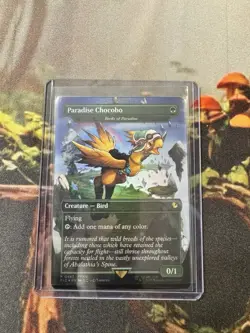 Paradise Chocobo - Birds of Paradise (Borderless) Commander: Final Fantasy Foil - Image 1