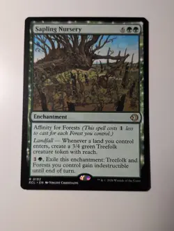 Magic MTG - Sapling Nursery - Rare (0192) Lorwyn Eclipsed NM - Image 1