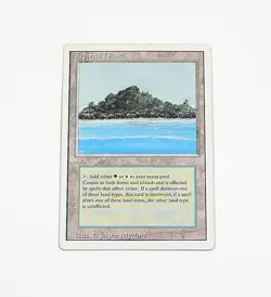 Tropical Island Magic The Gathering MTG Revised Edition Dual Land - Image 1