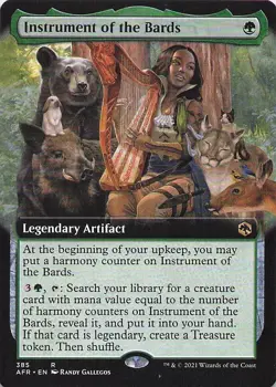 Instrument of the Bards (Extended Art) Adventures Forgotten Realms Regular - Image 1